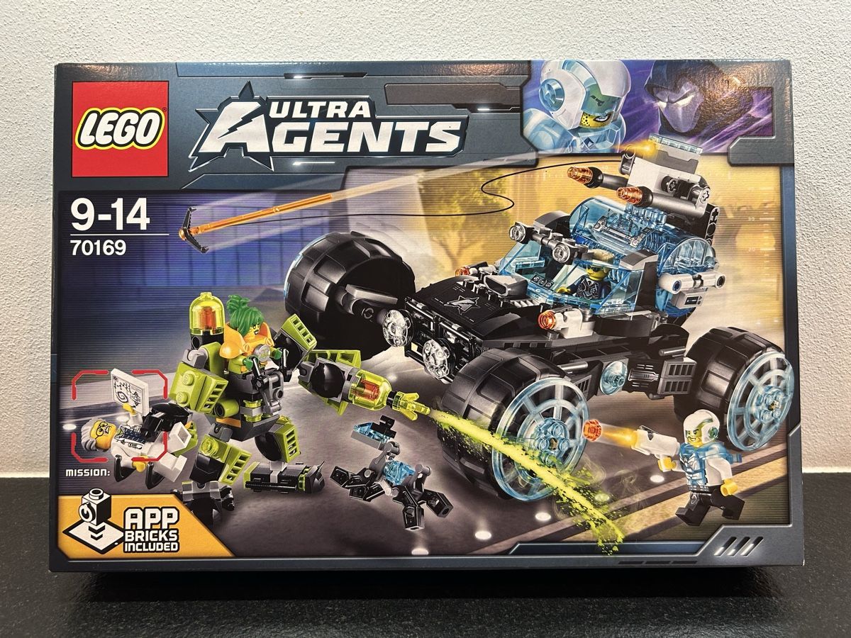 Lego Kit di costruzioni: Lego Ultra Agents 70169 Agent Stealth Patrol – Nuovo e nell'imballaggio originale da Langnau i. E. venduto da Iori76