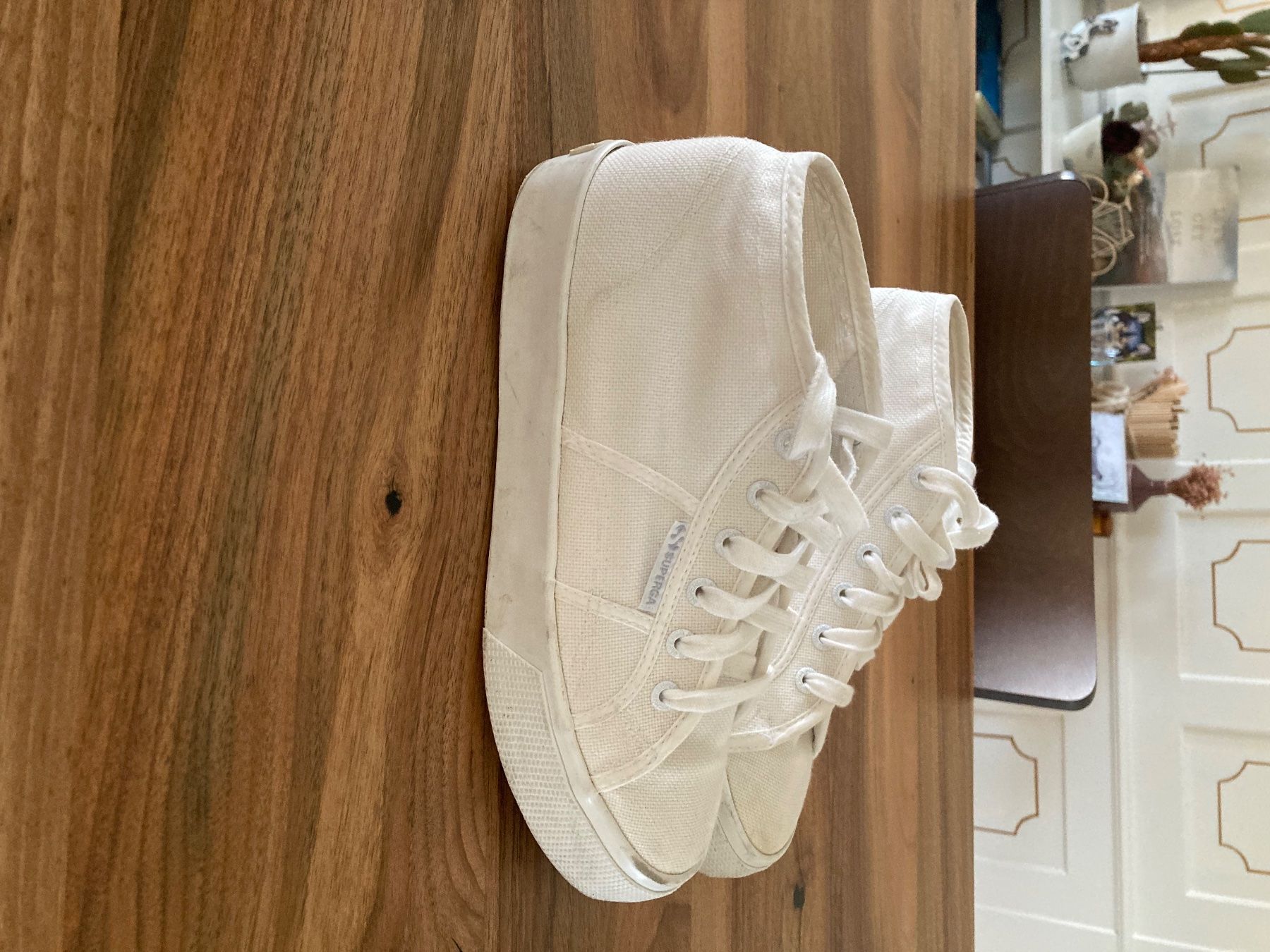 Superga Damenschuhe: Superga Sneaker weiss – Gebraucht aus St. Gallen von ros_7ynt 1