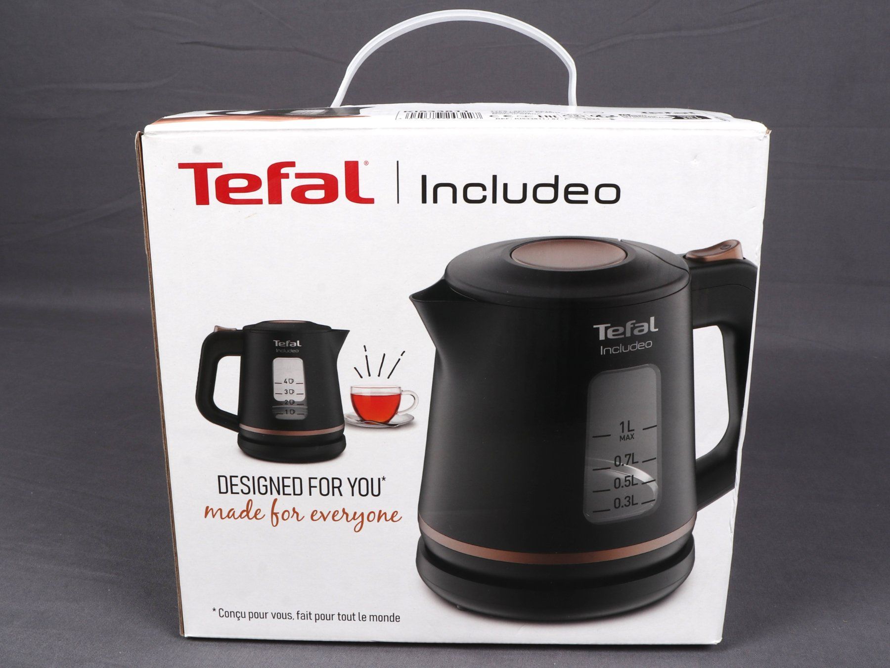 Tefal Wasserkocher: TEFAL Includeo Wasserkocher – Neu (gemäss Beschreibung) aus Steinen von Restwert_Steinen 3