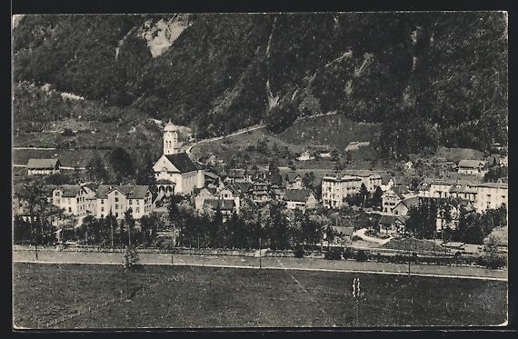 Cartes postales: Wolfenschiessen, Teilansicht mit Kirche – D'occasion à Berlin par bartko-reher