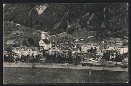 Wolfenschiessen, Teilansicht mit Kirche
