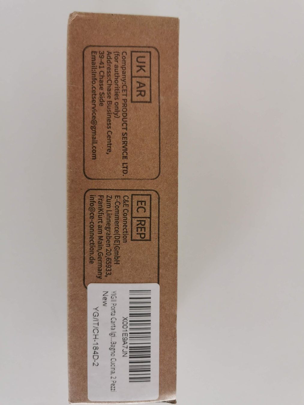 WC: Toilettenpapierhalter, 2 Stück – Nuovo e nell'imballaggio originale da Geroldswil venduto da soalle 5