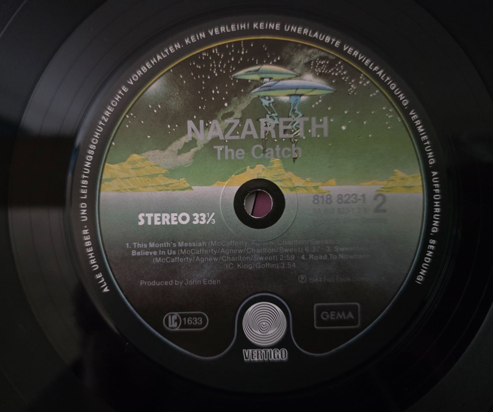 Dischi in vinile: Nazareth LP – The Catch – Usato da Root venduto da atelier22 2