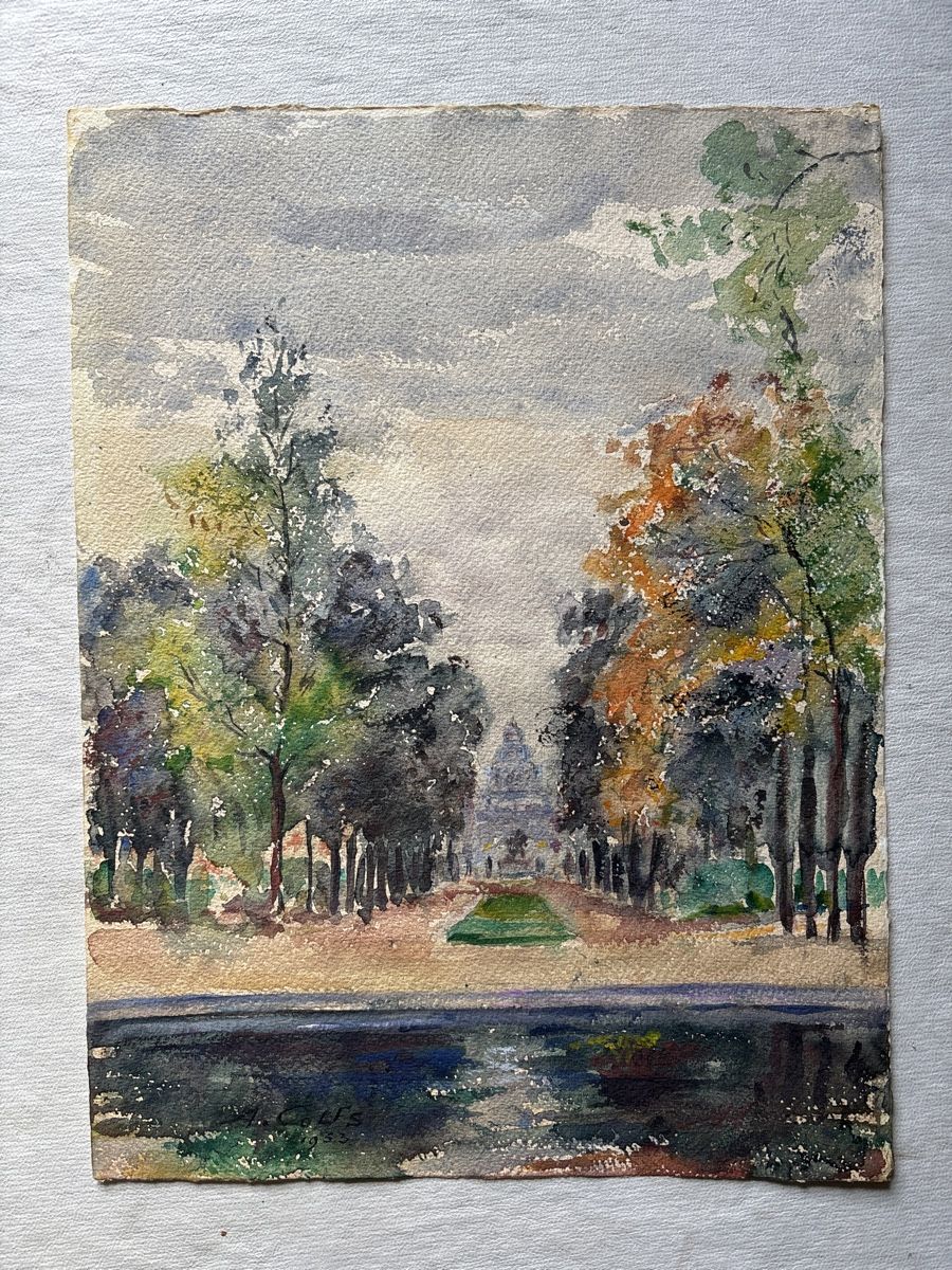Gemälde: Albert Colfs - 19 ème – Gebraucht aus Sion von pasadena1914 1