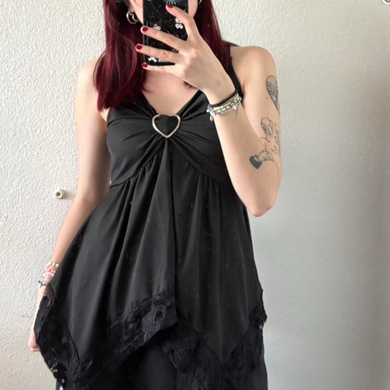 Shein Top: Black Top – Nuovo (secondo la descrizione) da Matten b. Interlaken venduto da anisacorner 3