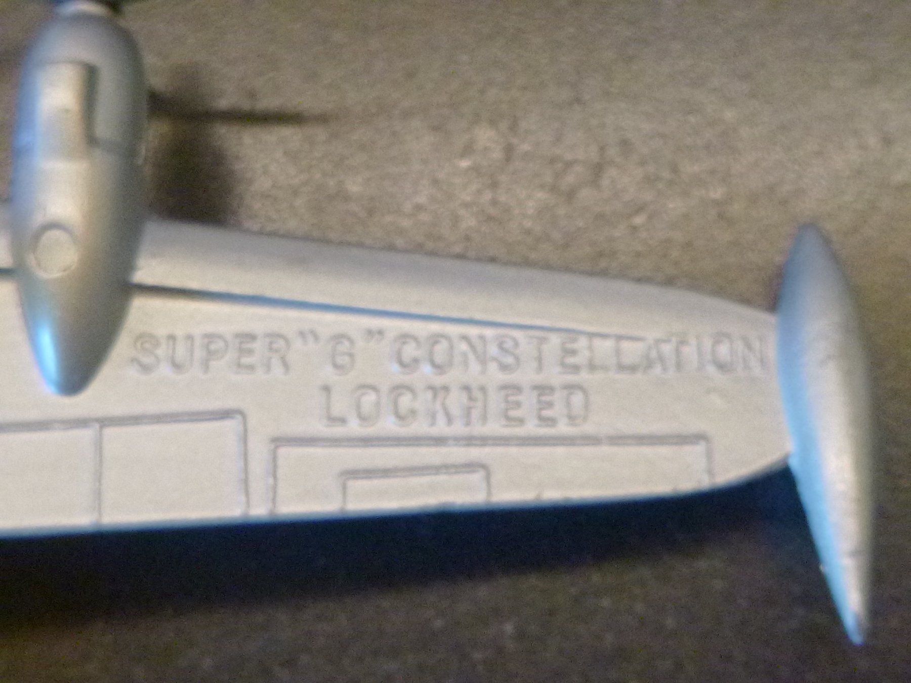 Dinky Toys Kit di modellismo & Modellini statici: Dinky-Super-Toys Flugzeug "Constellation" – Usato da Freudwil venduto da Traktor57 3