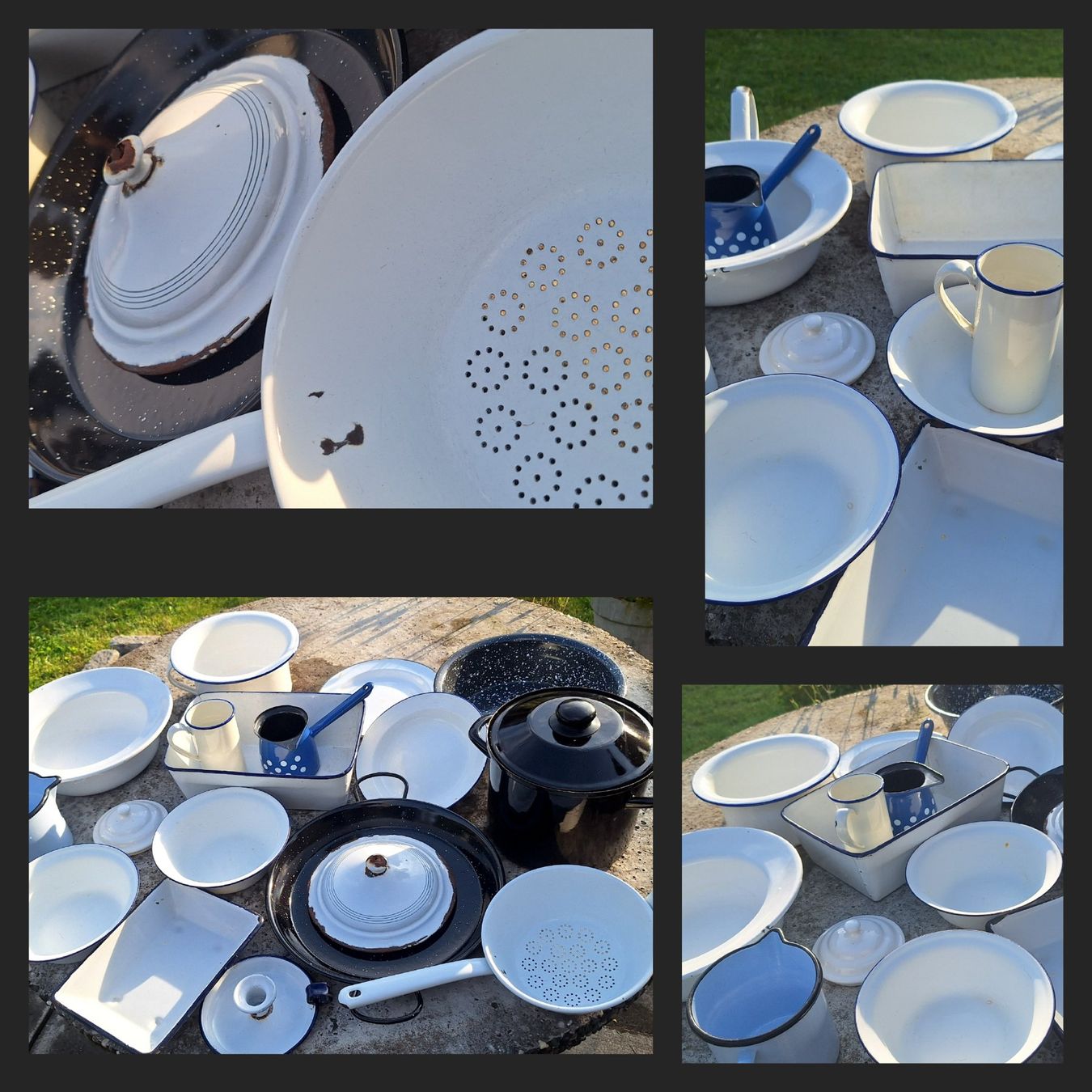 Set di piatti: Antike Emaille-Geschirr-Sammlung🥰 – Usato da Emmenbrücke venduto da abu_9mj8 5