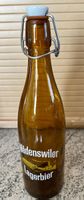 Alte Bierflasche aus den 1960erJahren. Wädenswiler Lagerbier