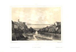 Fribourg Tonlithographie von Deroy selten