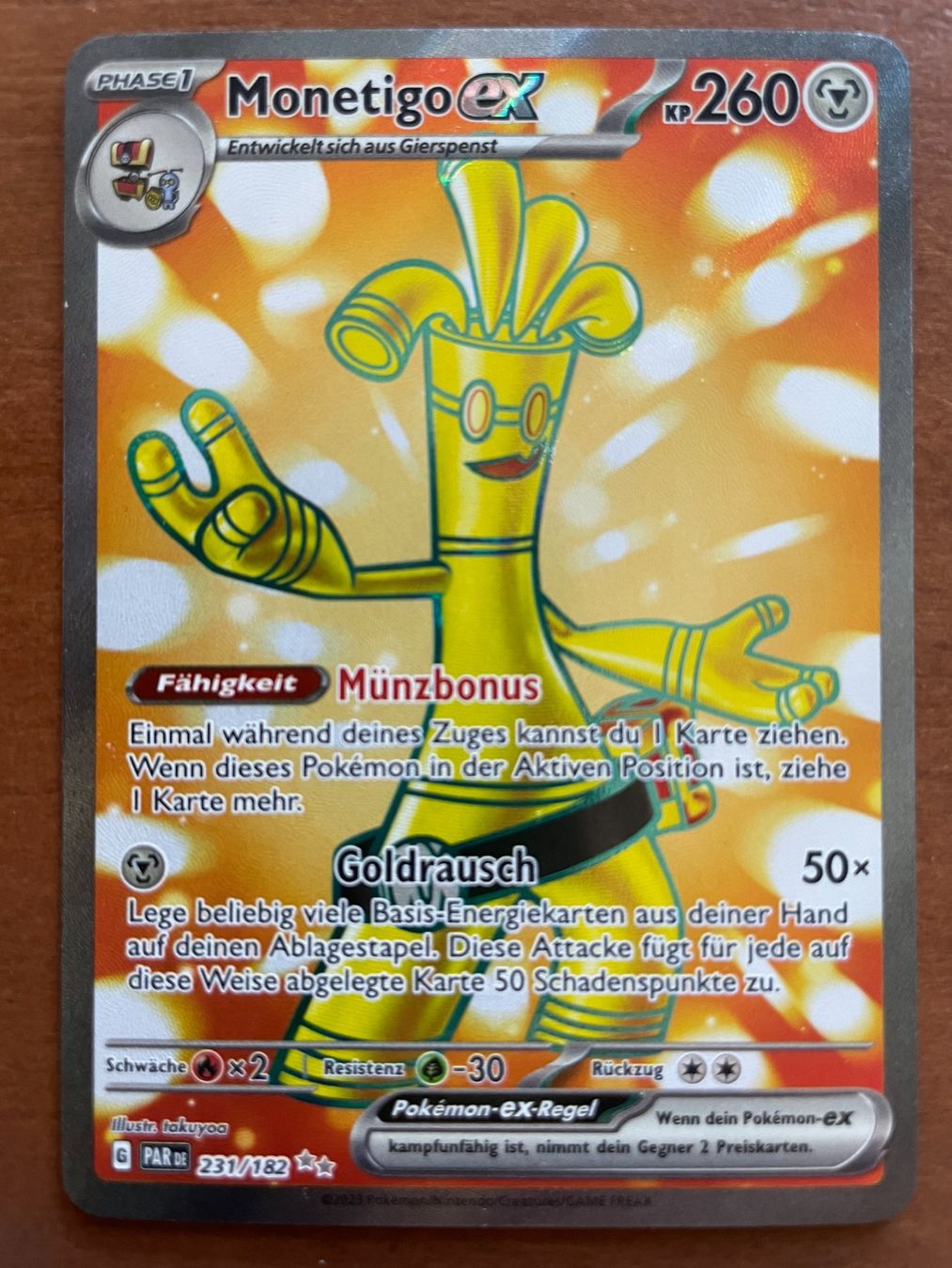 Pokémon Cartes à collectionner: Pokemon Monetigo eX (Versand gratis) – Neuf (Voir description) à Chur par Angerson