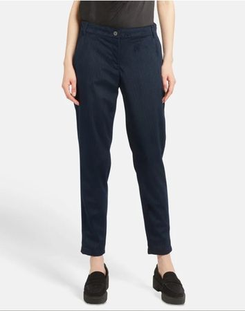 Neuwertige BRAX Winter-Hose Manchester blau Gr. 36 - M88