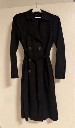 Damen Trenchcoat schwarz Grösse M neu!
