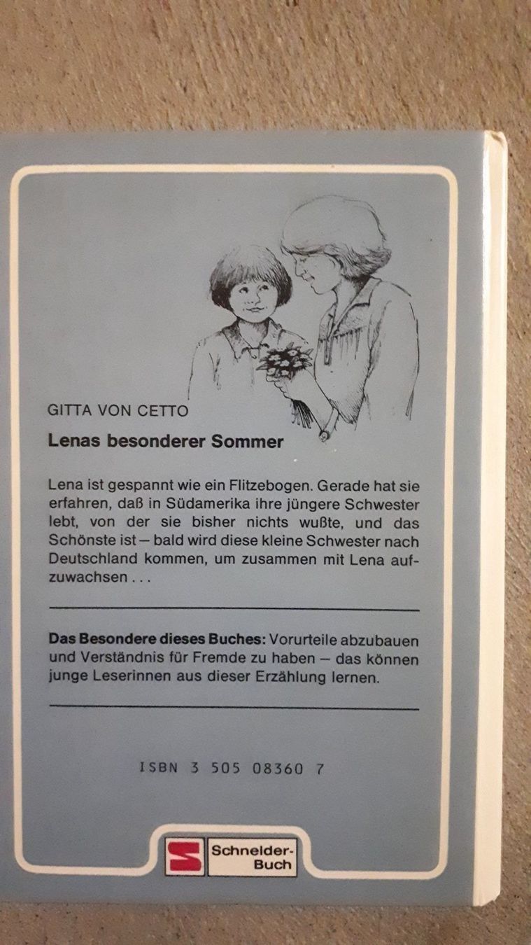 Libri: Gitta von Cetto  Lenas besonderer Sommer – Usato da Basel venduto da Alacant 1