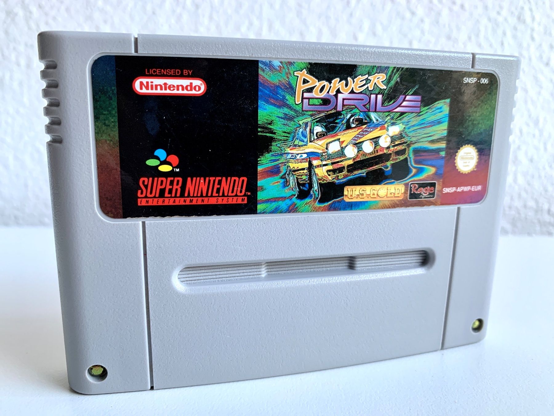 Nintendo Jeux: SNES Power Drive – D'occasion à Kaiseraugst par Marsupower