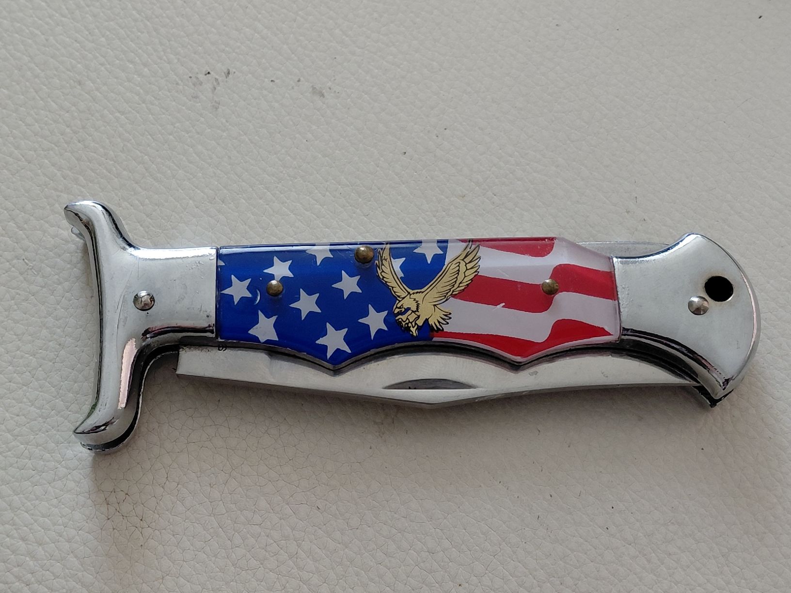 Accessori: Klappmesser, rostfrei, Top! Amerika Style – Usato da Belp venduto da mar_76s8 3