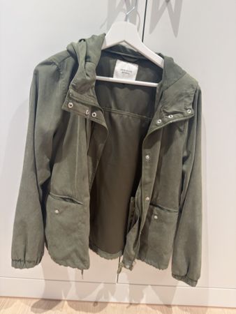 Jacqueline de Yong Jacke Khaki Grösse S neuwertig