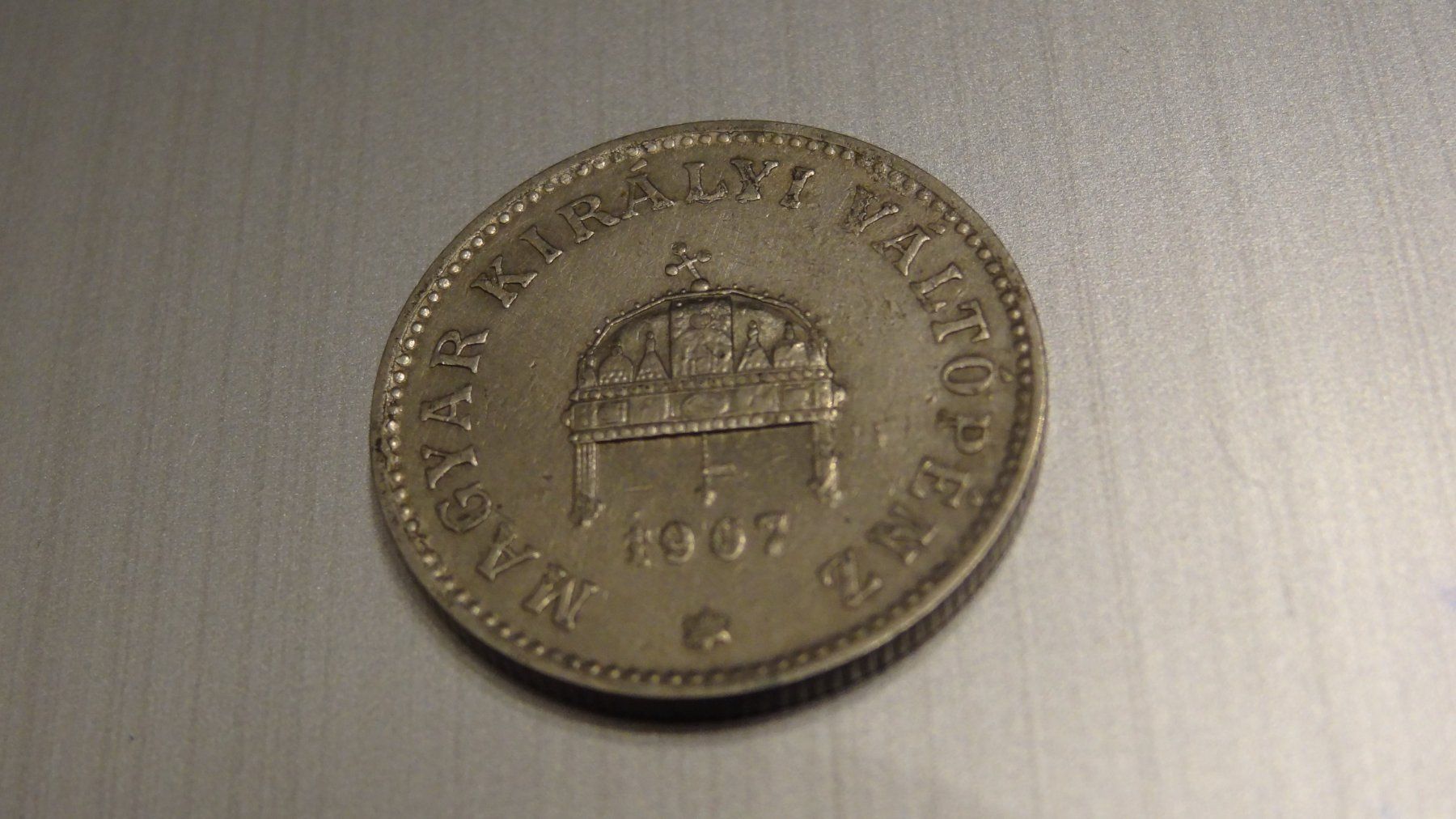 Tutti le monete: 1907 Magyar 20 Filler – Usato da Olten venduto da pechsisa1 1
