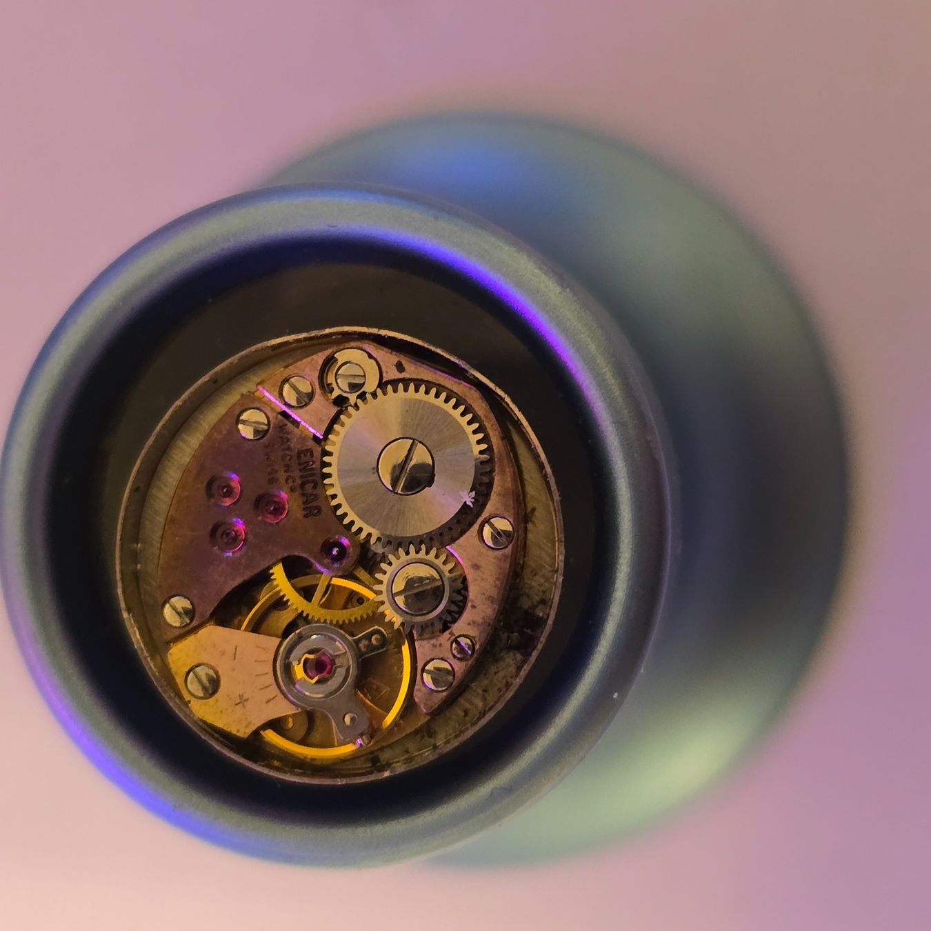 Enicar Orologi: Ancien mouvement Enicar – Difettoso da Tramelan venduto da Nirdan 2