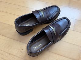 Loafer Schuhe Shihua braun Grösse 37 guter Zustand
