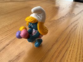 Original Schlumpf Schleich Peyo - Schlumpfine mit Eistüten