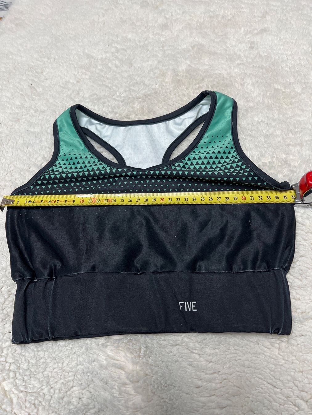 Top: Brassière Sport Turquoise/Noir T.S – Nuovo e nell'imballaggio originale da Chenens venduto da anasantos90 1
