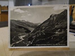 Rheinwaldstrasse San Bernhardino Postkarte   1