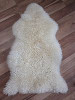 Echt Lammfell Teppich naturweiss guter Zustand