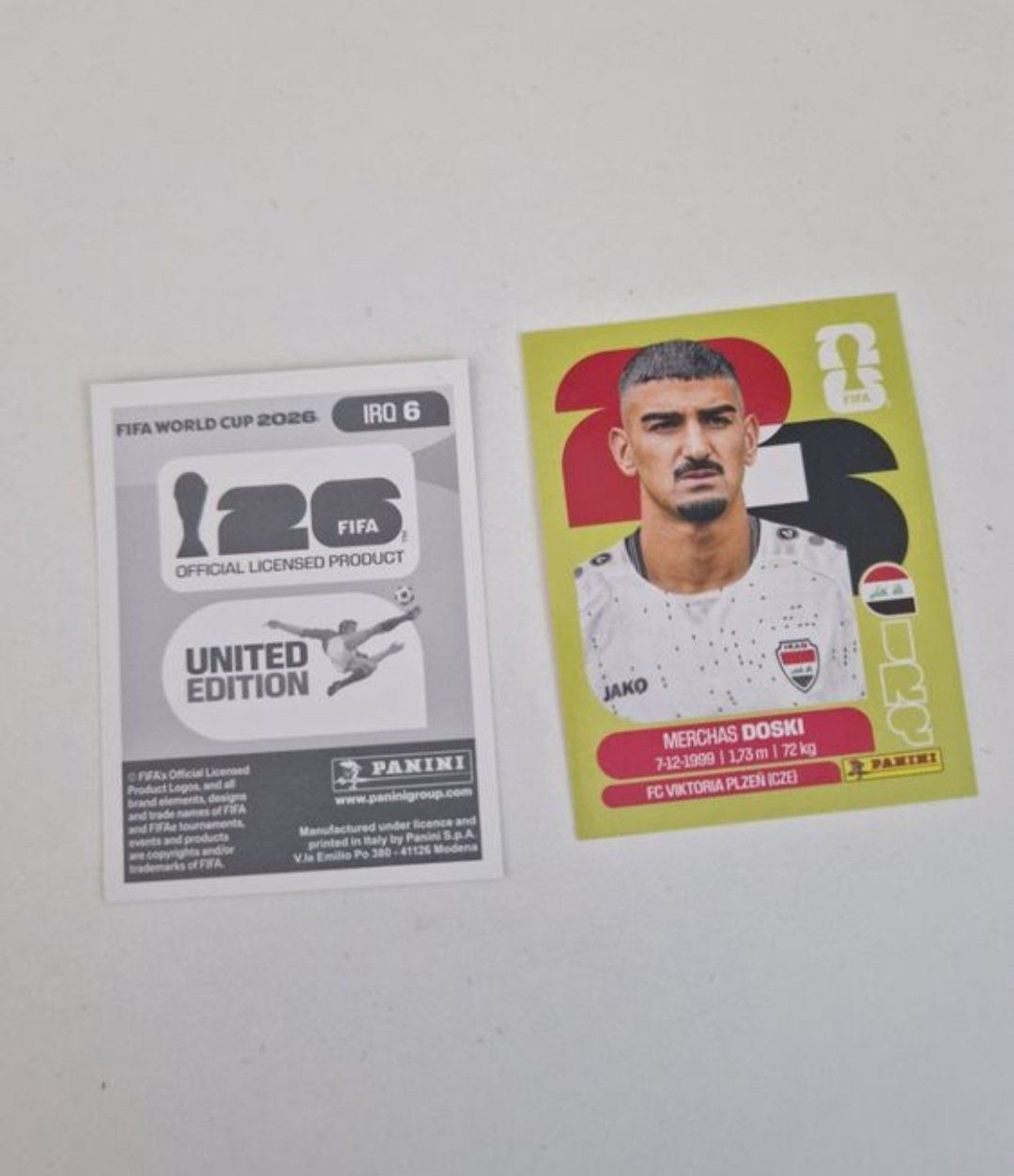 Panini Cartes à collectionner: Panini Sticker IRQ6 – Neuf (Voir description) à Stüsslingen par white_angel86