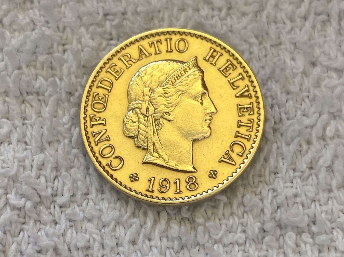 Tutti le monete: 5 centimes/rappen 1918 – Usato da Nyon venduto da Ilmi09