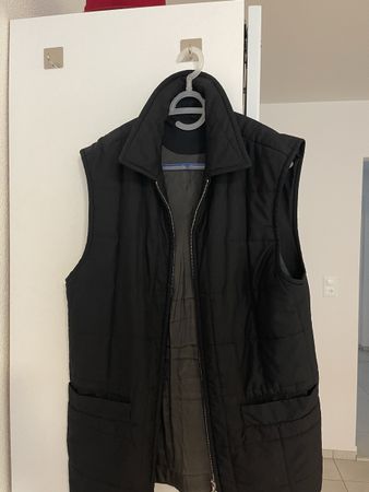 Bogner Women’s Black Down Vest, Size 40, Brust/55; Lang/78cm