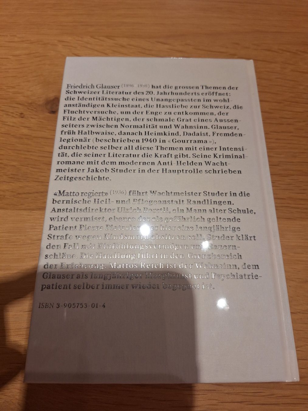 Libri: Buch Matto regiert - Friedrich Glauser – Nuovo e nell'imballaggio originale da Wanzwil venduto da chlinih93 1