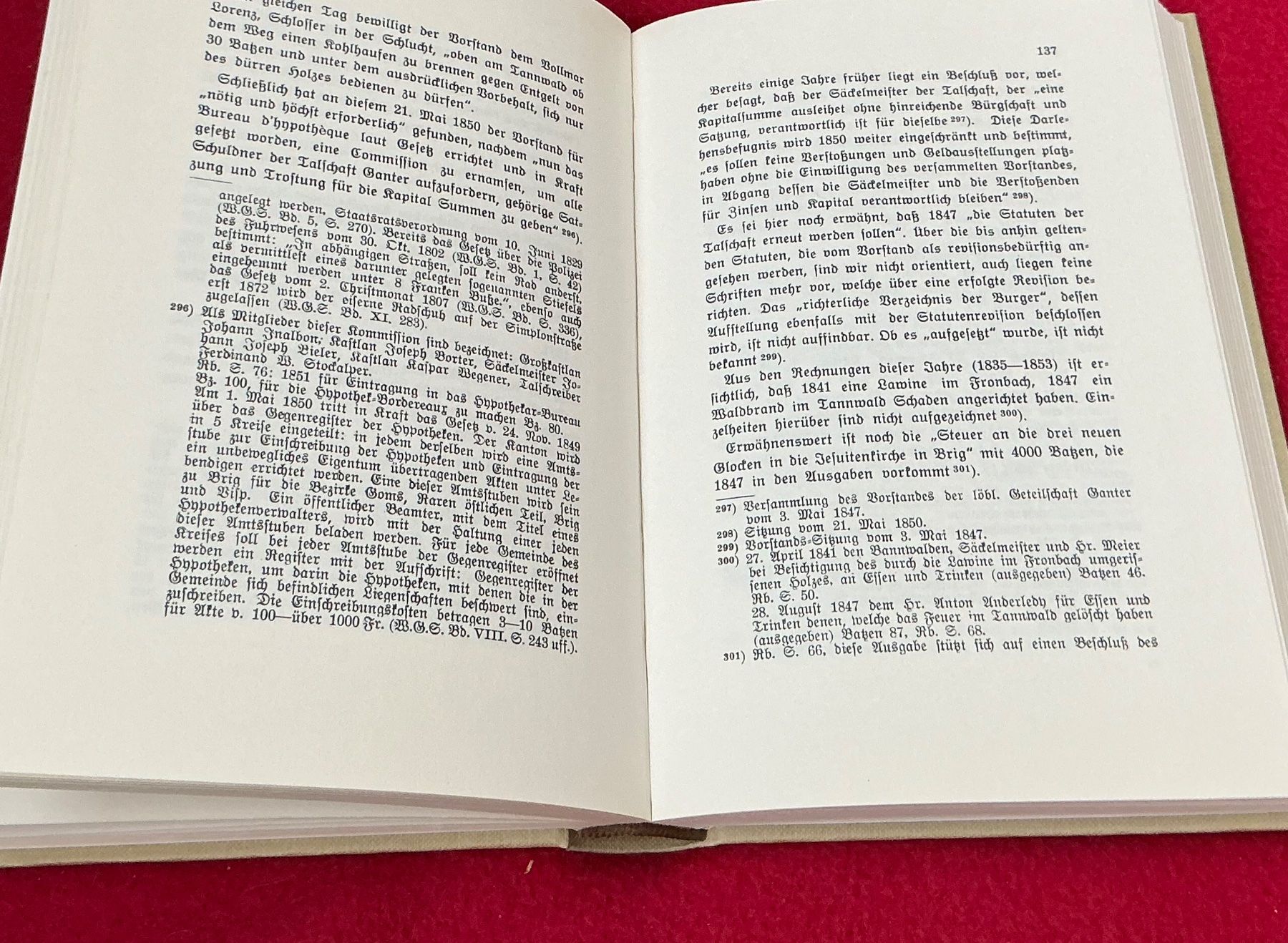 Libri: Geschichte von Ganter - D. Imesch/W. Perrig – Usato da Crans-Montana venduto da plainemorte 3