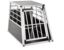 Hundetransportbox single mit gerader Rückwand 65 x 90 x 69,