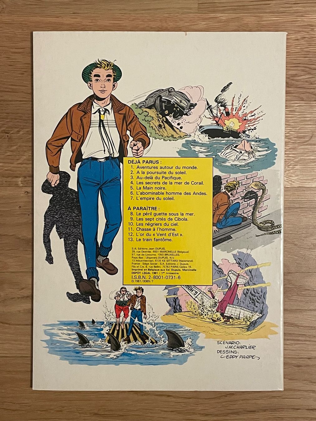 Fumetti: MARC DACIER 7 : L’EMPIRE DU SOLEIL EO – Usato da Lausanne venduto da gaugau61 1