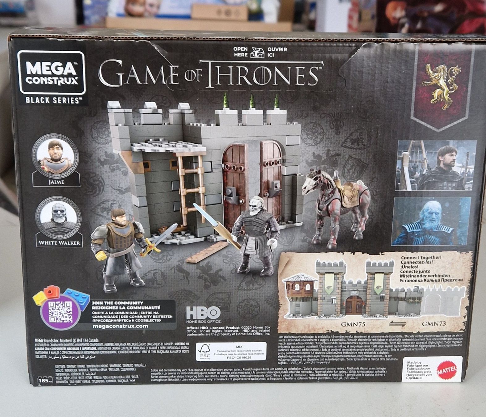 Lego Kit di costruzioni: Mega Construx Black Series Winterfell Defense – Nuovo e nell'imballaggio originale da St-Imier venduto da ATTAKSHOP 1
