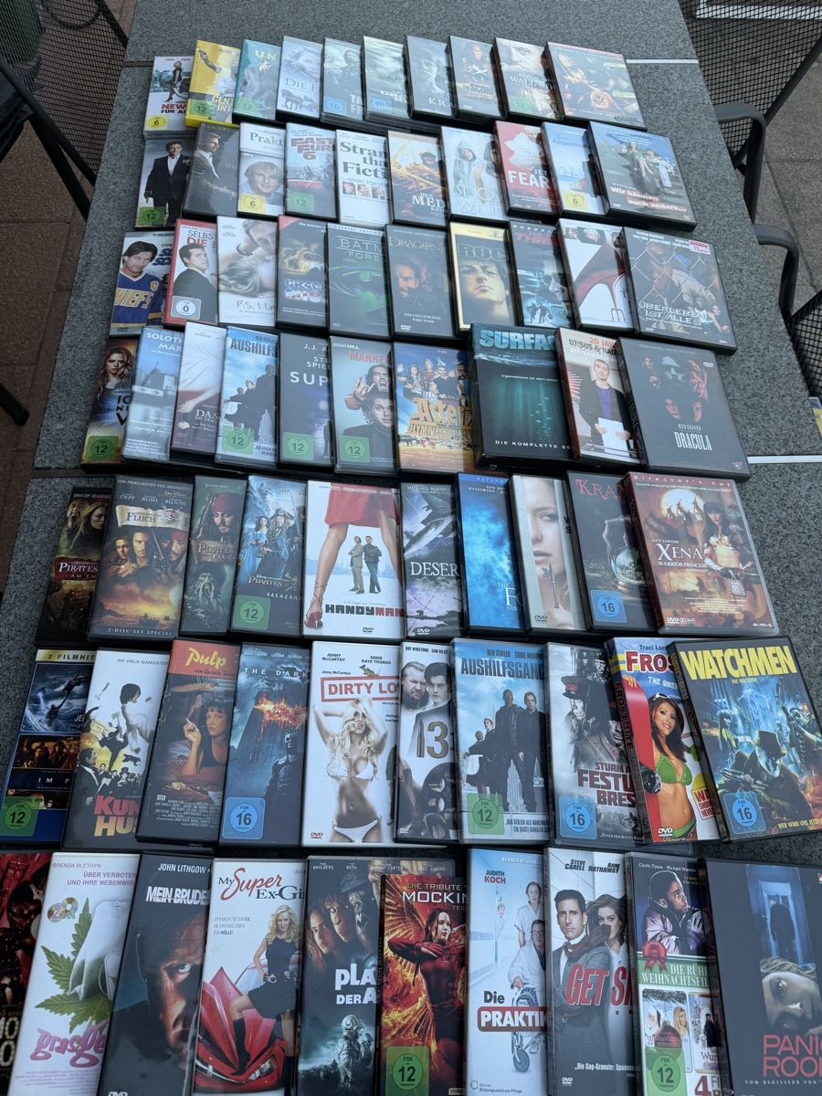 Tutti i DVDs: Ca 70 stk DVD Filme set Sammlung – Usato da Deitingen venduto da Himhip
