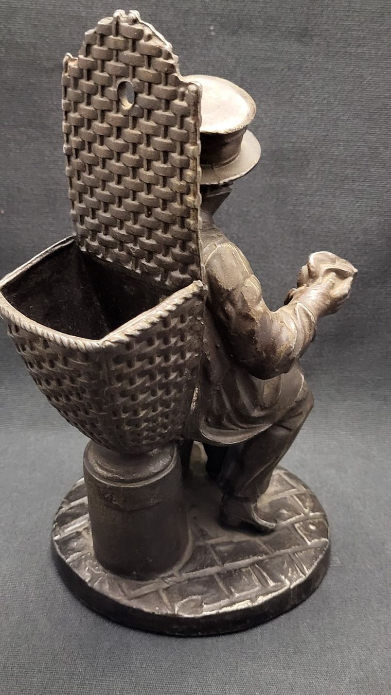 Statuette: Antike Metall-Figur "Pyrogène" – Usato da Basel venduto da spinne02 2