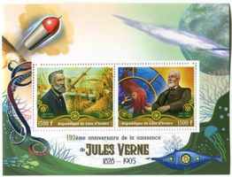 Block "Jules Verne". Elfenbeinküste
