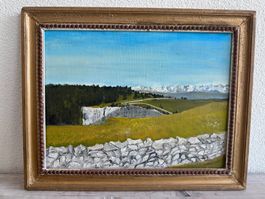 Inconnu, Vue sur le Creux-du-Van