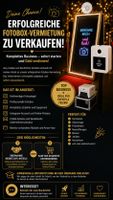 Erfolgreiche Fotobox Vermietung zu verkaufen.