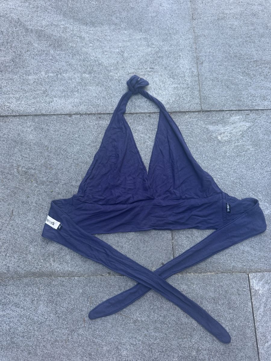 Top: Wickeltop Navyblue Size XS/S – Usato da Muri b. Bern venduto da ann_g287