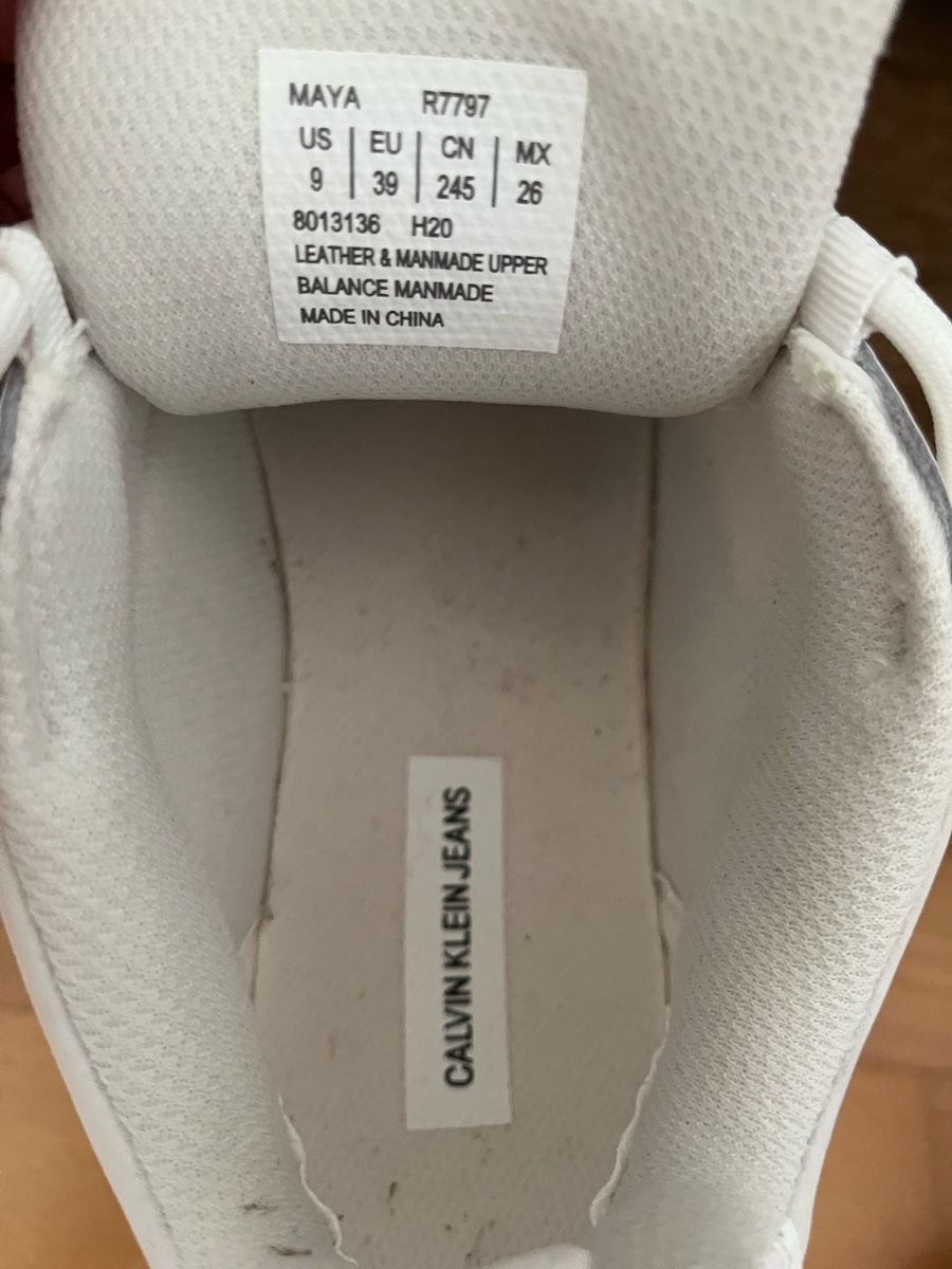 Calvin Klein Scarpe da donna: Calvin Klein Sneakers Gr 39 weiss – Usato da Uetikon am See venduto da erz13 4