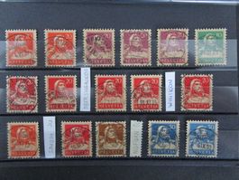 SELTENE VOLLSTEMPEL Steckseite