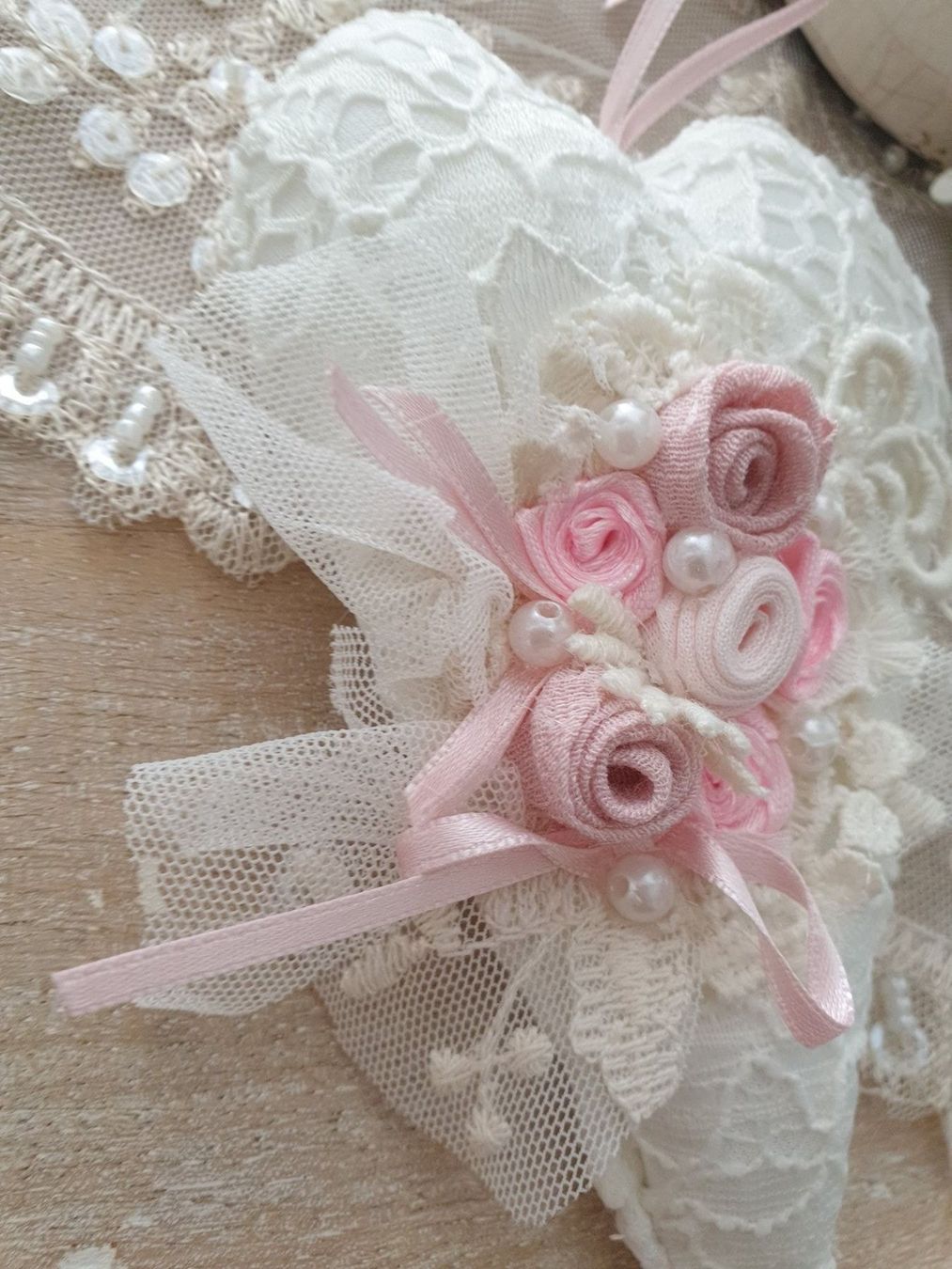 Alle Dekorationen: Geschenk Herz Shabby Chic Muttertag Geburtstag Liebe Spitze – Neu und originalverpackt aus Gossau ZH von Goes05 1