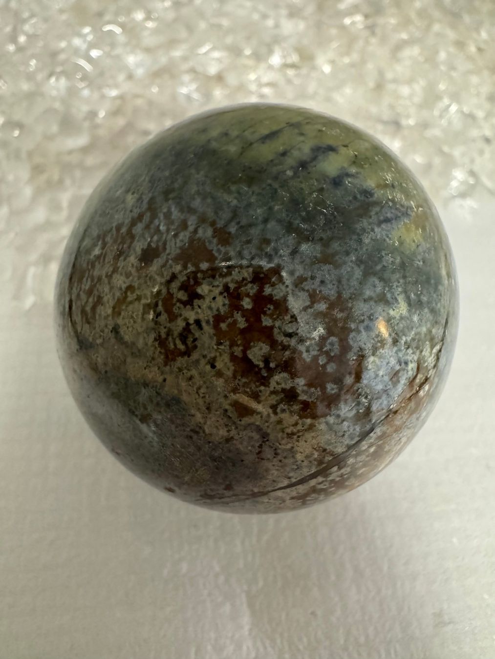 Edelsteine: Kugel Opal-grün – Neu (gemäss Beschreibung) aus Biberist von Steine 2