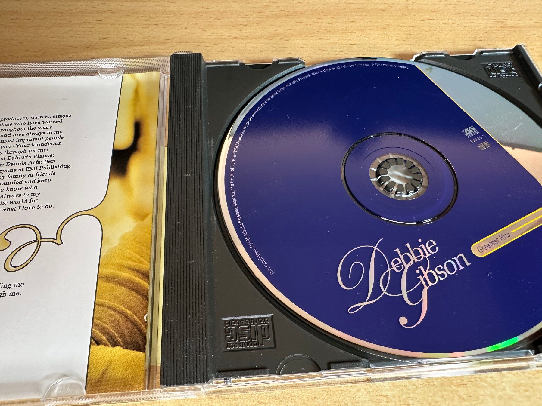 CD: Debbie Gibson – Greatest Hits – Usato da Rikon im Tösstal venduto da Alpenmutz 2