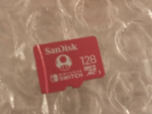 Sandisk Memory unit & Memory card: SanDisk MicroSD 128GB - TOP - Original Nintendo Switch / NSW – Usato da Oberweningen venduto da mar_87mx 1