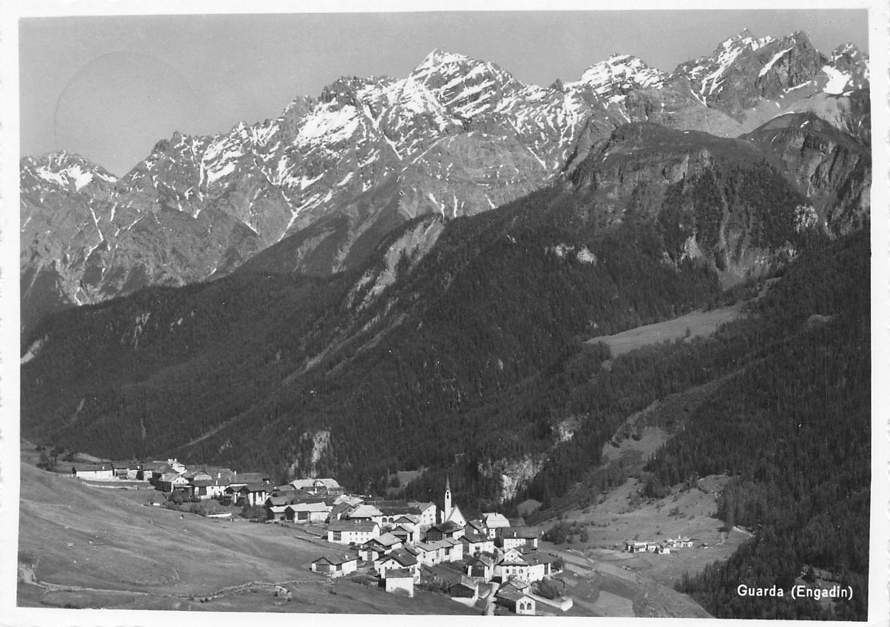 Cartoline postali: Guarda Engadin (GR) G – Usato da Biasca venduto da Blenio71