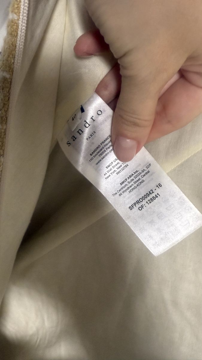 Vestiti: Sandro dress M-L – Usato da Cham venduto da Ezhdoll 4