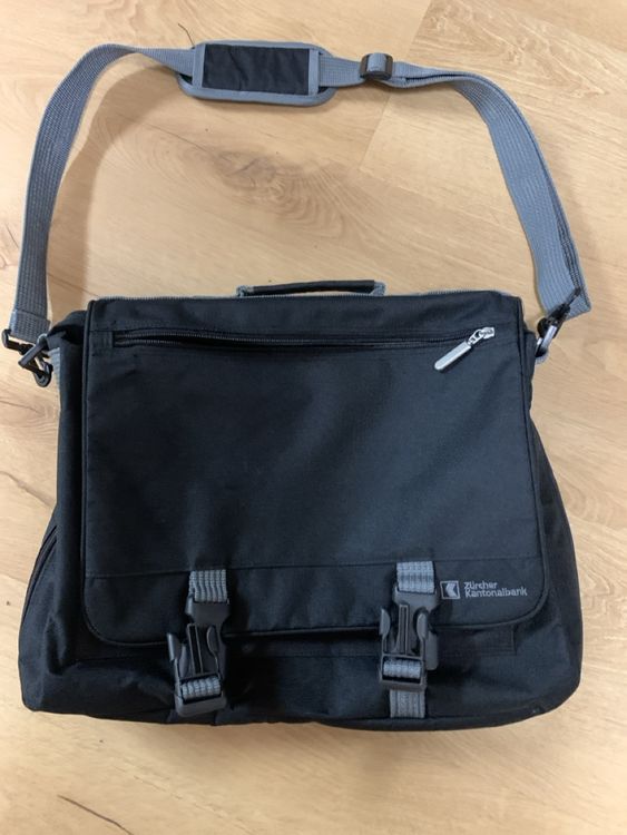 Borse: Geräumige Umhängetasche/Laptoptasche schwarz – Usato da Meilen venduto da Flockenwirbel 1